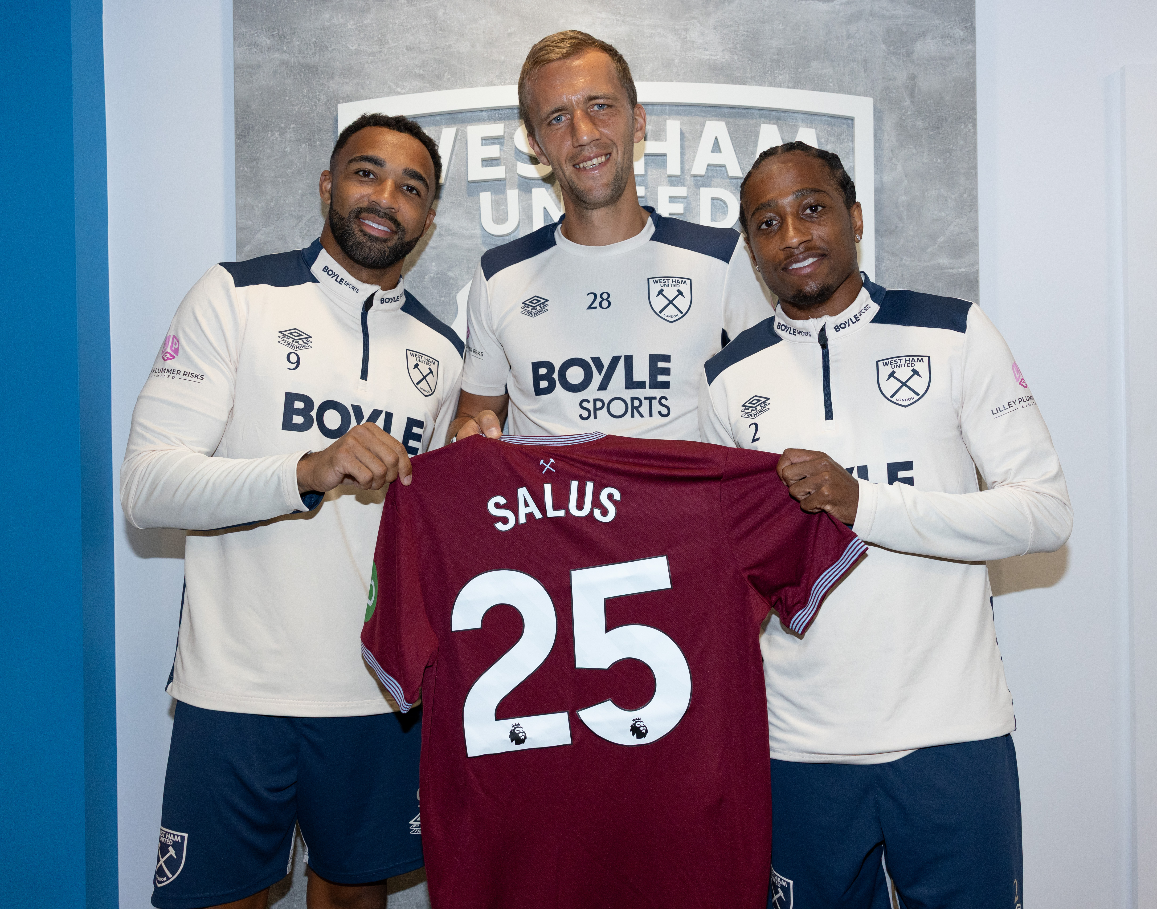 West Ham united and Salus partnership